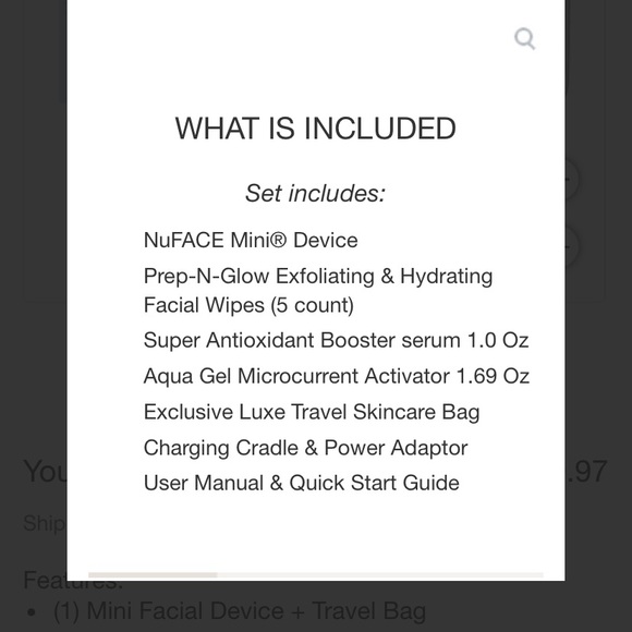 BRAND NEW NuFace Mini Lift and Sculpt Set - Picture 5 of 7